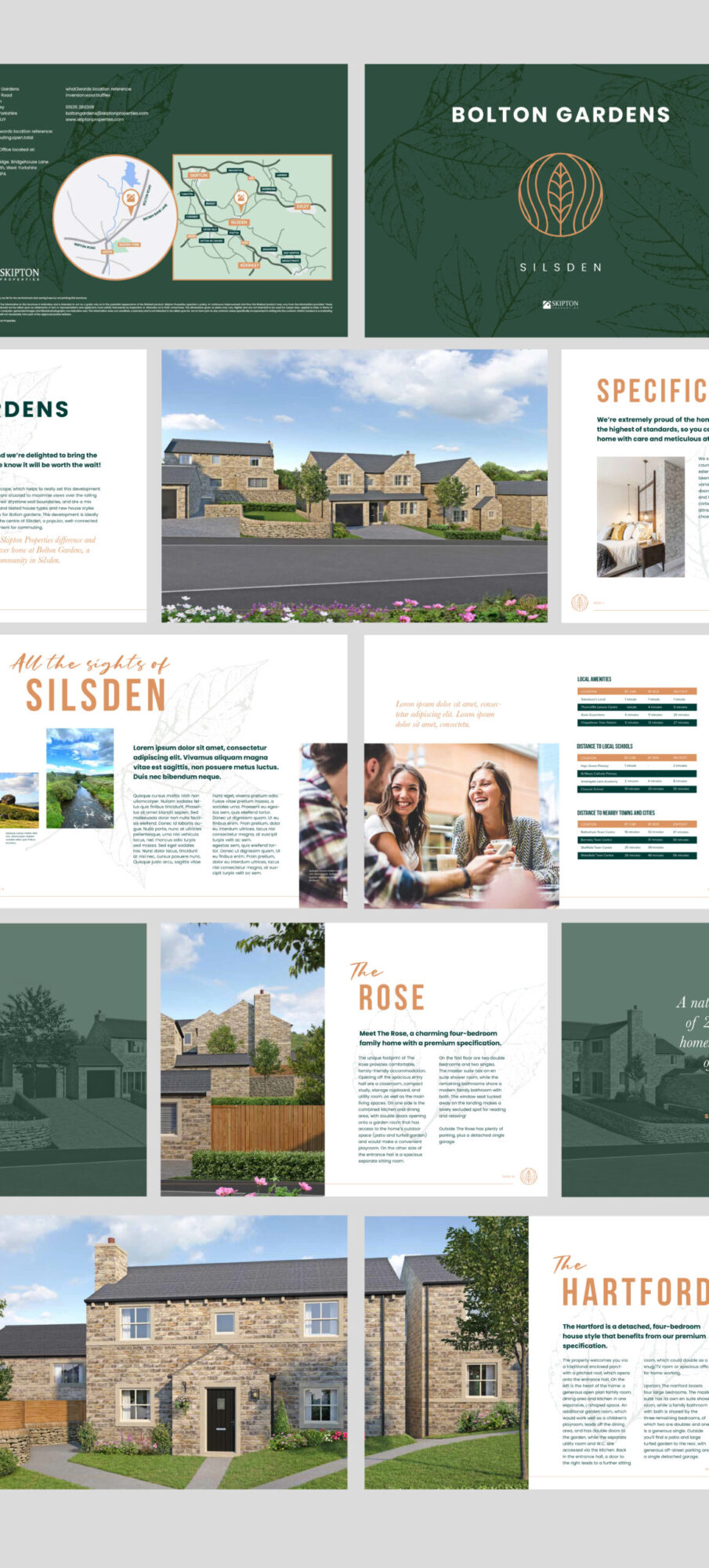 Bolton Gardens Brochure Design