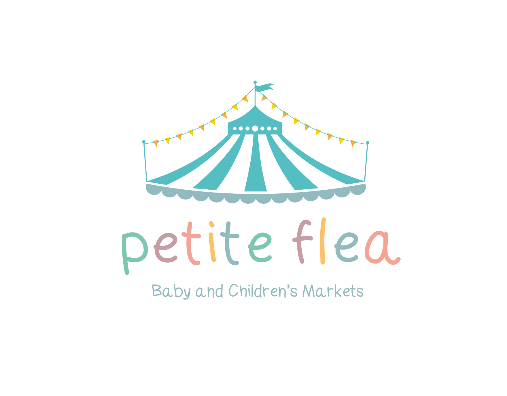Pețite Flea Logo Design